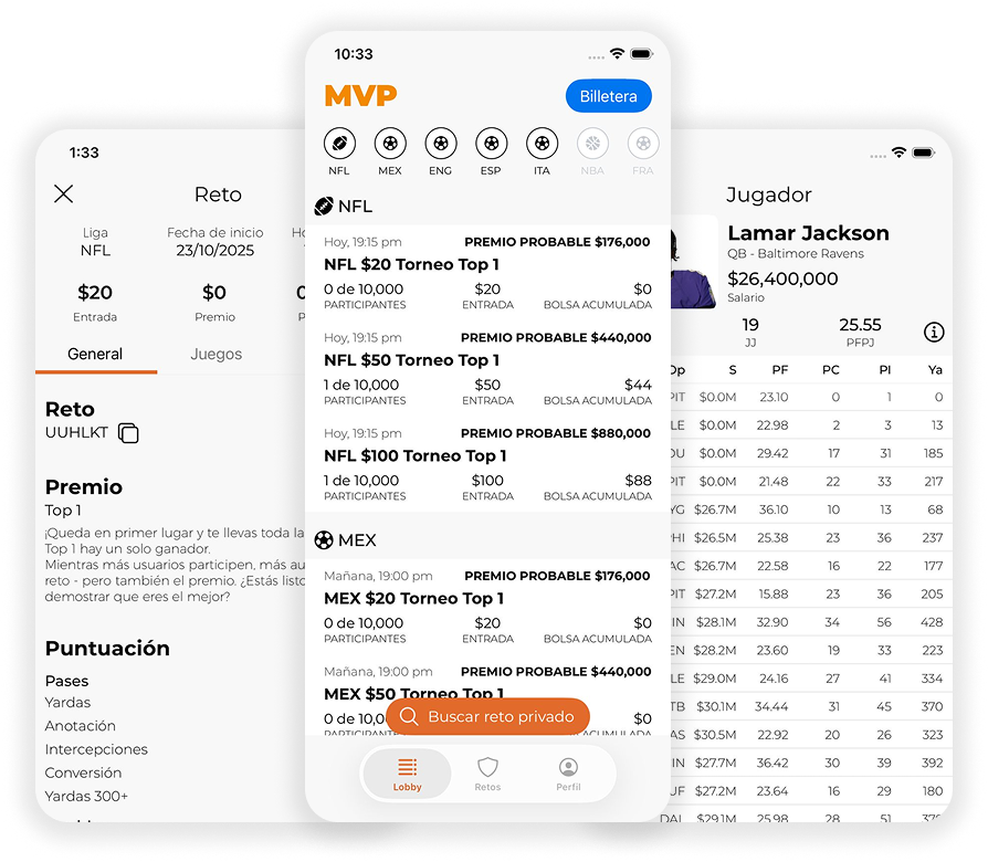 MVP Fantasy App Preview